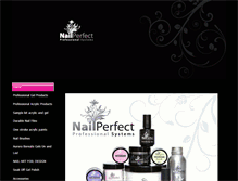 Tablet Screenshot of nailperfect.net